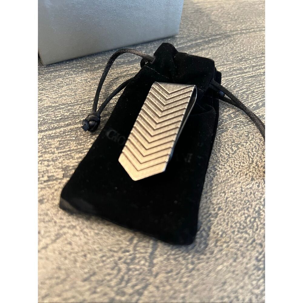 Giorgio Armani Sterling Silver Money Clip